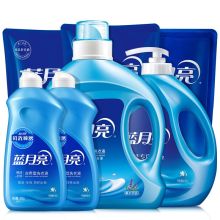 蓝月亮 亮白增艳洗衣液薰衣草(2kg+1kg袋*2)+手洗洗衣液白兰(1kg+袋1kg)+神器500g*2（单位：套）