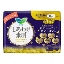 花王 乐而雅 40cm 7片 F透气棉柔纤巧超长夜用卫生巾（单位：包）