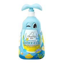 启初 幼儿洗发沐浴露好奇宝宝 580ml 单位：瓶