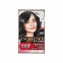 欧莱雅 卓韵霜赋活养护染发霜自然黑色 1号 172ml 单位：盒