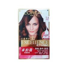 欧莱雅 卓韵霜赋活养护染发霜浅铜棕色  5.6号 172ml
