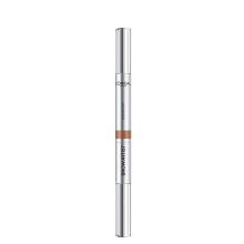 欧莱雅 眉笔大师三头塑形眉笔浅棕  2*0.2g 单位：支