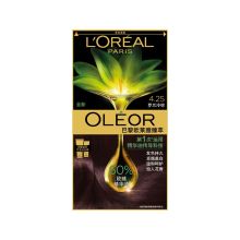 欧莱雅 臻萃精华油染发霜罗兰冷棕 4.25  60g+60g+40ml+12ml 单位：盒