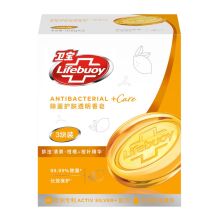 卫宝/lifebuoy 排浊护肤除菌 ^ 透明香皂3块装 105G×3