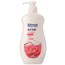 强生 美肌玫瑰柔滑沐浴乳720g 单位：瓶