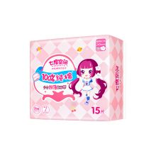 七度空间 少女超薄纯棉日用卫生巾245mm 15片 （单位：包）