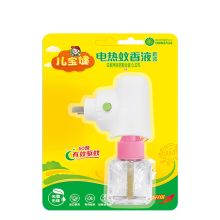 榄菊 儿宝健清香型电热蚊香液 1器50晚 （单位：盒）