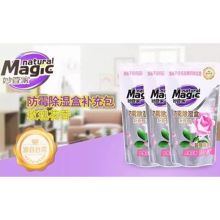 妙管家 防霉除湿盒玫瑰花香补充装 320g*3 单位：组