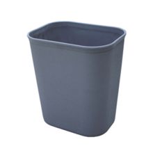 白云 AF07005 8L小号普通垃圾桶 灰色（单位：个）