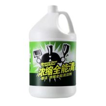 都洁 D3 浓缩全能清 全能清洁剂 地板地面家具浴室浴缸污渍清洁液清洁剂一加仑（单位：瓶)