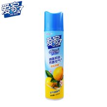 爱家 空气清新喷雾剂柠檬香 300ml 单位：瓶