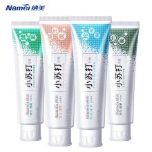 纳美 NAMEI 小苏打120G源生系列牙膏4支装净白+清新+固齿+优护
