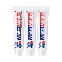 狮王 LION WHITE&WHITE 美白 牙膏 150G*3 