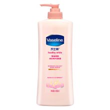 凡士林身体乳/润肤露 维他亮肤 亮采修护身体乳 400ml 大粉瓶 含微凝晶冻