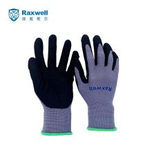 Raxwell RW2458 raxwell RW2458 尼龙丁腈橡胶涂胶工作手套劳保15针 L码 12副/袋 (单位：袋） (单位：袋)