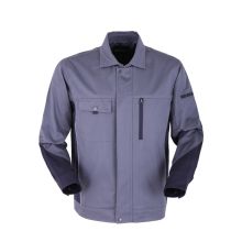 斯卡地尔 ESD17CVC1101BG S-5XL 60%涤 40%棉防静电工作服上衣 灰蓝（单位：件）