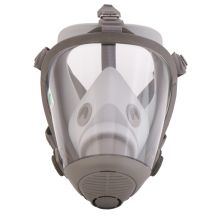 华信威保 XP300S 防毒硅胶全面罩 大视野，镜片双面防雾，五点头带式调节扣设计 黑色 HX (单位:个)