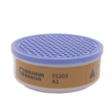 华信威保 FS303 耐用型滤盒 6个/盒 用于防护有机气体及蒸气 深棕色 HX (单位:盒)