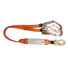 梅思安(MSA) 10128059 轻巧星吸震绳 (双腿，两个55mm 开口挂钩，1.2M 长) (单位：条)