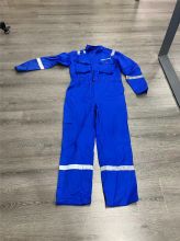 国产 定制 印logo/带反光条/名帖 工装连体服 蓝色（单位：件）