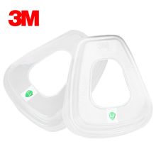 3M 501滤棉盖面具配件配合5N11过滤棉盖  白色（单位：个）