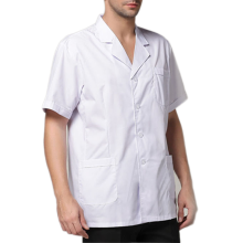 享作 QT-JH001 尺码M-4XL 厨师短袖薄款工作服 白色（单位：件）