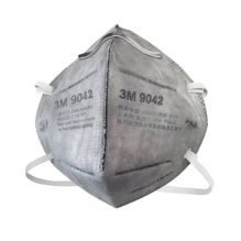 3M 折叠式有机蒸气异味及颗粒物防护口罩 9042 符合KN90 头带式 25个/盒 单位：个