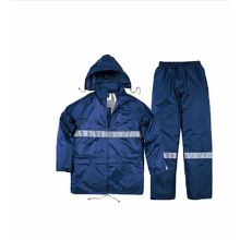 代尔塔 L 蓝底1条 反光分体雨衣   （单位：件)