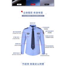 国产 均码 安保服衬衣 蓝色（单位：件）