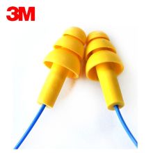 3M 340-4004^202203110010 ^ 降噪耳塞圣诞树型隔音耳塞带挂绳可搭配隔音耳罩使用 10付装