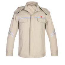 邦威/BW1 26 普通工作服 防静电短款棉服米色（极寒地区） 女