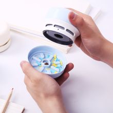 得力 18884 85*63mm 桌面吸尘器 浅蓝色(单位：个)