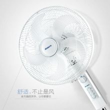 艾美特 FS4096T2-5 16寸静音节能定时摇头5叶电风扇 白色（单位：台）