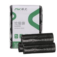 得力诺上 JS93020 八角底垃圾袋 45*55cm(5卷/套) 黑色（单位：卷）
