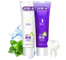 舒克 (120g+120g) 舒客 (120g+120g)立体爽清早晚牙膏 (单位:组) (单位：组)