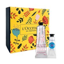 欧舒丹 L'OCCITANE 30ml+ 10ml 甜蜜樱花护手霜 保湿滋润手霜 法国原装进口 有无封口随机发货(单位：套）