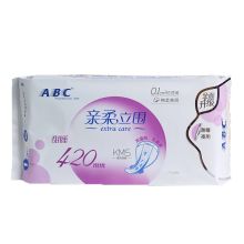 ABC K89亲柔立围加长甜睡夜用420mm 卫生巾 YC 3片
