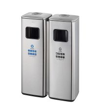 南方 GPX-25A 530*260*840mm 不锈钢电梯垃圾桶（黑金） （需定制 订货周期15天）（单位：套）