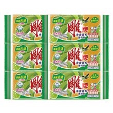 雕牌 净爽青柠透明皂 102g*6 单位：组