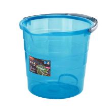 龙士达 L-1296 大容量加厚手提透明塑料水桶 小号12L 蓝 (单位：个)