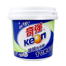 奇强 浓缩洗衣粉无磷桶装家庭装 1kg 单位:桶