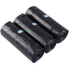 得力（deli） 9588 中号平底垃圾袋 45×50cm5卷150只（单位：组） 黑色