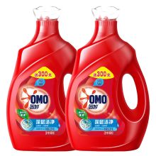 奥妙/OMO 深层洁净 一冲即净洗衣液  YC (2kg+300g)*2