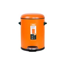 美丽雅  HC065345 静美垃圾桶 5L（计价单位：个）橙色