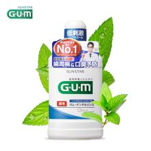 全仕康 GUM 牙周护理漱口水 清新薄荷 500ML 日本原装进口 