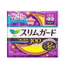 花王/KAO 乐而雅S系列夜用 卫生巾 30厘米15片 11片