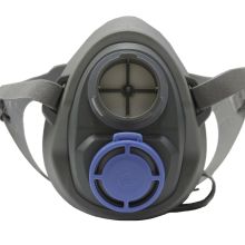 华信威保 DP600Y 防毒半面罩 选配FY系列滤盒，吸气阻力小 灰色 HX (单位:个)