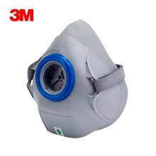3M 7702 硅质半面型单滤盒面具 （中号，10副/箱） (单位：副)