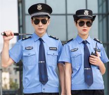 国产新式保安制服短袖男女同款（单位：件）