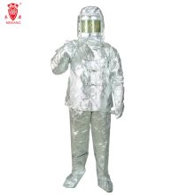 美康 MKF-23-1 劳保隔热服 复合铝箔防火布 含上衣/裤子/头罩/手套/护脚罩（可定做） 单位：套